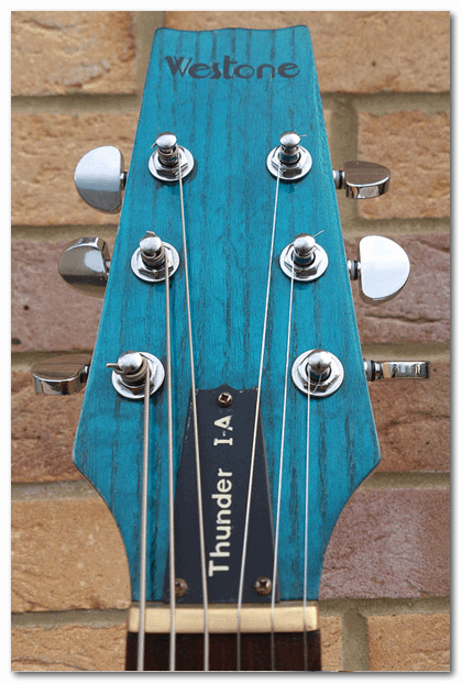 1982 Thunder I-A Restore & Blue Trans Finish | Westone Guitars